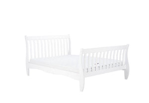 Birlea Belford White & Grey Wooden Bed 3FT Single, Small Double and 4FT6 Double (5596504555686)