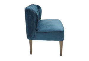 LPD Furniture Bella Blue Grey Pink Blue Grey Pink Fabric 1 Seater 2 Seater Chair (6556885254318)