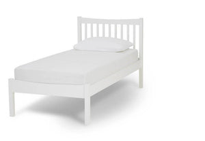 Serene Alice Honey Oak Opal White Hevea Wooden Bed 3FT 4FT Double 5FT 6FT (6677628780718)