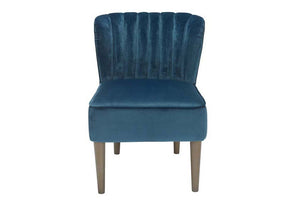 LPD Furniture Bella Blue Grey Pink Blue Grey Pink Fabric 1 Seater 2 Seater Chair (6556885254318)