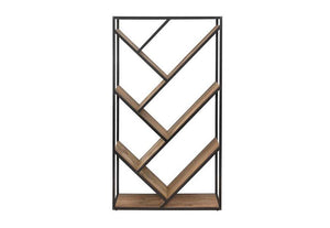 Birlea Urban Rustic Wood Effect Diagonal Bookcase (5699142647974)