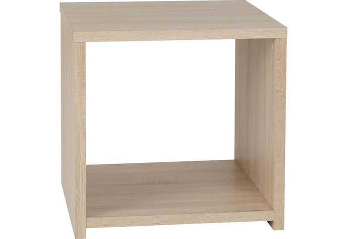 Seconique Cambourne Light Sonoma Solid Oak Lamp Table
