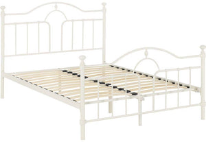 Seconique Keswick Cream Metal Bed 3FT Single - 90cm 4FT6 Double - 135cm (5674859724966)