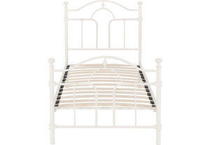 Seconique Keswick Cream Metal Bed 3FT Single - 90cm 4FT6 Double - 135cm (5674859724966)