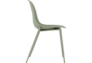 Seconique Lindon Green, Grey, Pink and White Dining Chair (5781203157158)