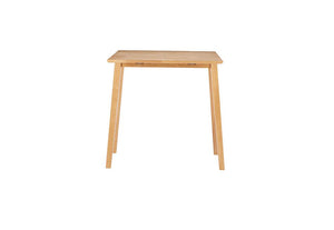 Birlea Drop Leaf Oak Rubberwood Dining Table with 2 Dining Chairs (5596122054822)