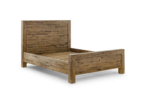 Julian Bowen Hoxton Solid Acacia Wooden Bed 4FT6 Double 5FT King Size (6048974012590)