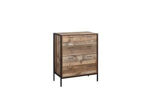 Birlea Urban Rustic Oak Effect 4 Drawer Chest, 6 Drawer Chest and Merchant Chest (5600406601894)