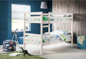 Julian Bowen Camden Dove Grey & Surf White Bunk Bed (5639808647334)