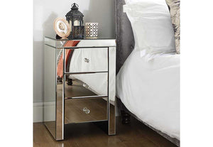 Birlea Seville 2 Drawer and 3 Drawer Bedside Table/ Nightstand/ Bedside Cabinet (5600299581606)