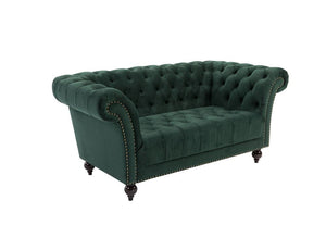Birlea Chester 2 Seater 3 Seater Green,Grey and Midnight Blue Upholstered Sofa (5600596557990)