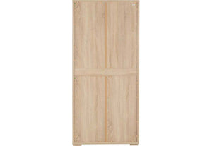 Seconique Cambourne Light Sonoma Solid Oak 2 Door 1 Drawer Wardrobe (5738084532390)