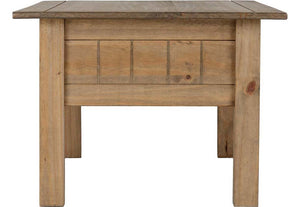 Seconique Panama Natural Wax 1 Drawer Coffee Table (5754545471654)