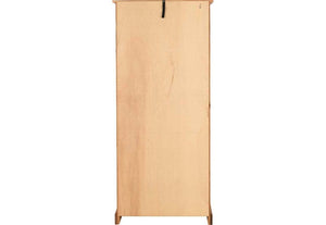 Seconique Corona White and Distressed Waxed Pine 2 Door Display Unit/Bookcase (5769200042150)
