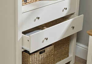 LPD Furniture Cotswold Oak/Grey and Oak/Cream Bookcase (6168074911918)