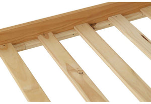 Seconique Carlow Solid Antique Pine Wooden Bed 3FT Single-90cm 4FT6 Double-135cm (5669317804198)