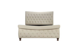 Birlea Copenhagen Warm Stone Upholstered Fabric Bed 5FT King and 6FT Super King (5597375103142)