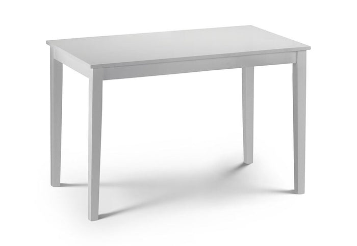 Julian Bowen Taku White Rectangular Dining Table