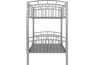 Seconique Ventura Black & Silver Bunk Bed (6976477757614)