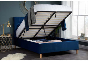 Birlea Loxley Upholstered Fabric Ottoman Bed 4FT 4FT6 Double 5FT King Size (5698933555366)