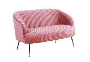 Birlea Layla Green, Grey and Pink Upholstered Fabric Sofa 1 Seater and 2 Seater (5698753888422)