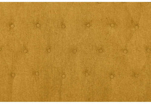 Seconique Camden Blue Grey Mustard Upholstered Fabric Bed 4FT6 Double - 135cm (5669304500390)