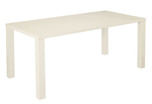 LPD Monroe Puro High Gloss White Charcoal Cream Stone Large Dining Table (6164282114222)