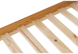Seconique Amber Antique Pine White Solid Pine Wooden Bed 3FT Single 4FT6 Double (5669203017894)