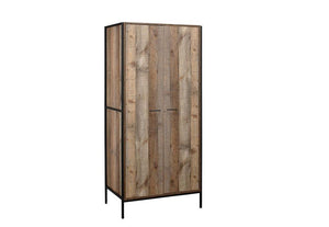 Birlea Urban Rustic Oak Effect 2 Door Wardrobe and 4 Door Wardrobe (5600555860134)