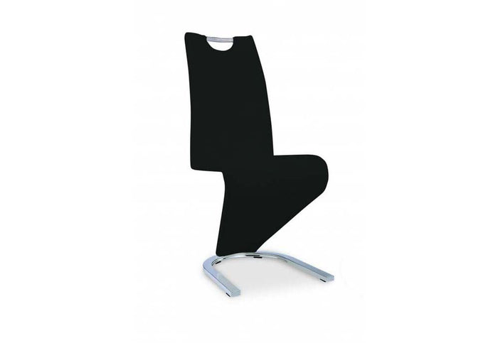 OSD Bilbao Black Brown Cream Red & White PU Vintage Dining Chair