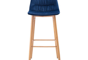LPD Furniture Harper Beige Blue Grey & Vintage Pink Barstool Set of 2 (6169580535982)