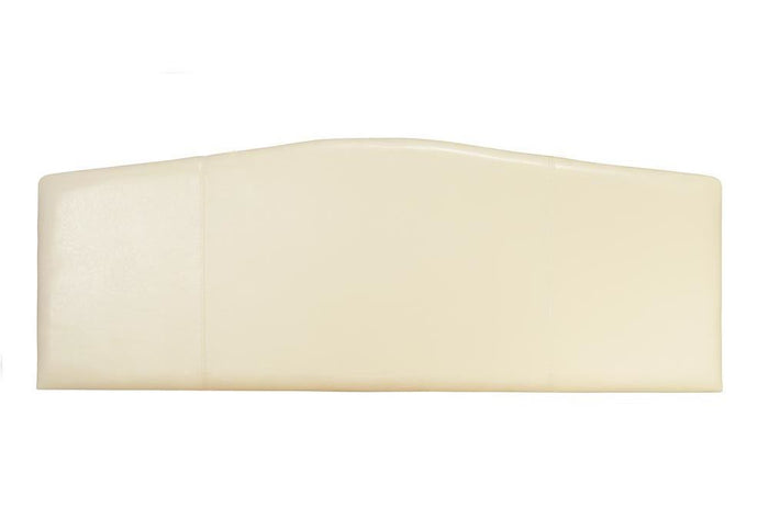 Serene Rosa Cream Faux Leather Headboard 4FT Small Double 6FT Super King