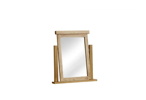 Birlea Woburn Oak Veneer Solid Oak Dressing Table Mirror (5596251979942)