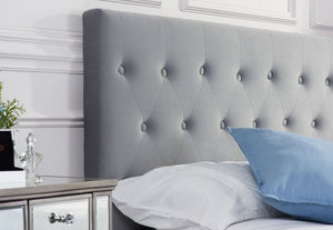 Birlea Cologne Upholstered Fabric Ottoman Bed 4FT6 Double and 5FT King Size (5597528555686)