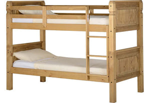 Seconique Corona Distressed Waxed Pine Bunk Bed (5648972054694)
