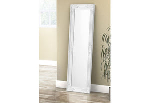 Julian Bowen Palais Matt White Rectangular Dressing Full length Mirror (5801697247398)