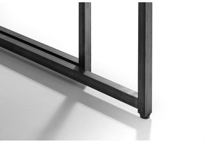 Julian Bowen Brooklyn Solid Oak & Gunmetal Coffee Table (5644575768742)