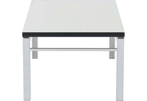 Seconique Valencia Mirrored Black Trim Coffee Table (5758266769574)