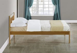 Birlea Santos Antique Pine Wooden Bed Frame 3FT Single, Small Double and Double (5597559095462)