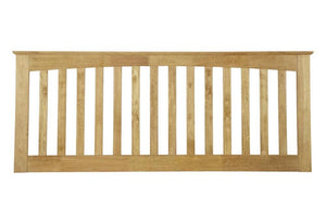 Serene Amelia Honey Oak Opal White Wooden Headboard 3FT 4FT 4FT6 Double 5FT 6FT (7567127838894)
