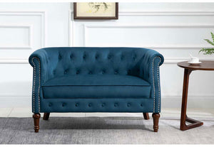 Birlea Freya Blue,Grey,Green Upholstered Fabric Sofa 1 Seater,2 Seater,3 Seater (5786133659814)