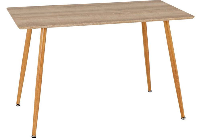 Seconique Barley Oak Veneer/Oak Effect Dining Table