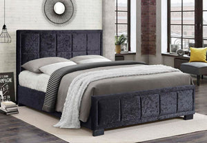 Birlea Hannover Upholstered Fabric Bed 4FT Small Double 4FT6 Double and 5FT King (5597374087334)