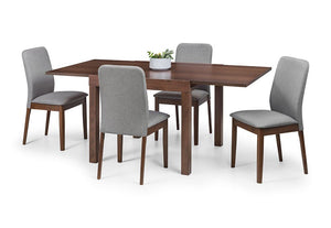 Julian Bowen Melrose Walnut Extending Dining Table (6570278224046)