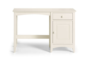 Julian Bowen Cameo Stone White Soild Pine 1 Cupboard 1 Drw Desk (5801739485350)