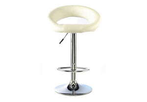 Heartlands Murry Black Lime Pink Red White PU w/ Chrome Base Bar Stool Set of 2 (7484315336878)