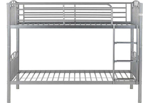 Seconique Ventura Black & Silver Bunk Bed (6976477757614)