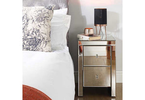 Birlea Seville 2 Drawer and 3 Drawer Bedside Table/ Nightstand/ Bedside Cabinet (5600299581606)