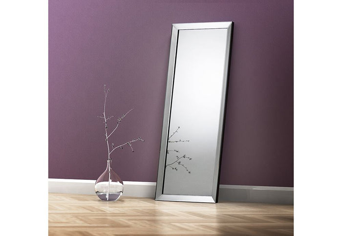 Julian Bowen Soprano Clera Glass Rectangular Lean-to Dress Mirror
