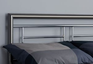 Birlea Montana Chrome & Nickel Steel Metal Bed Frame 4FT6 Double and 5FT King (5597591666854)